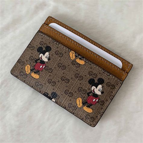 gucci disney card case